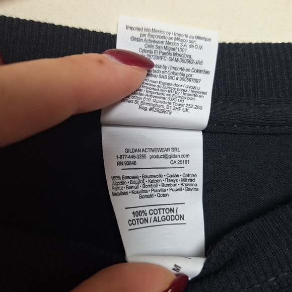 Gildan Kanye West Novelty Long Sleeve Crew Neck Cotton Graphic Christmas T Shirt - Picture 8 of 8